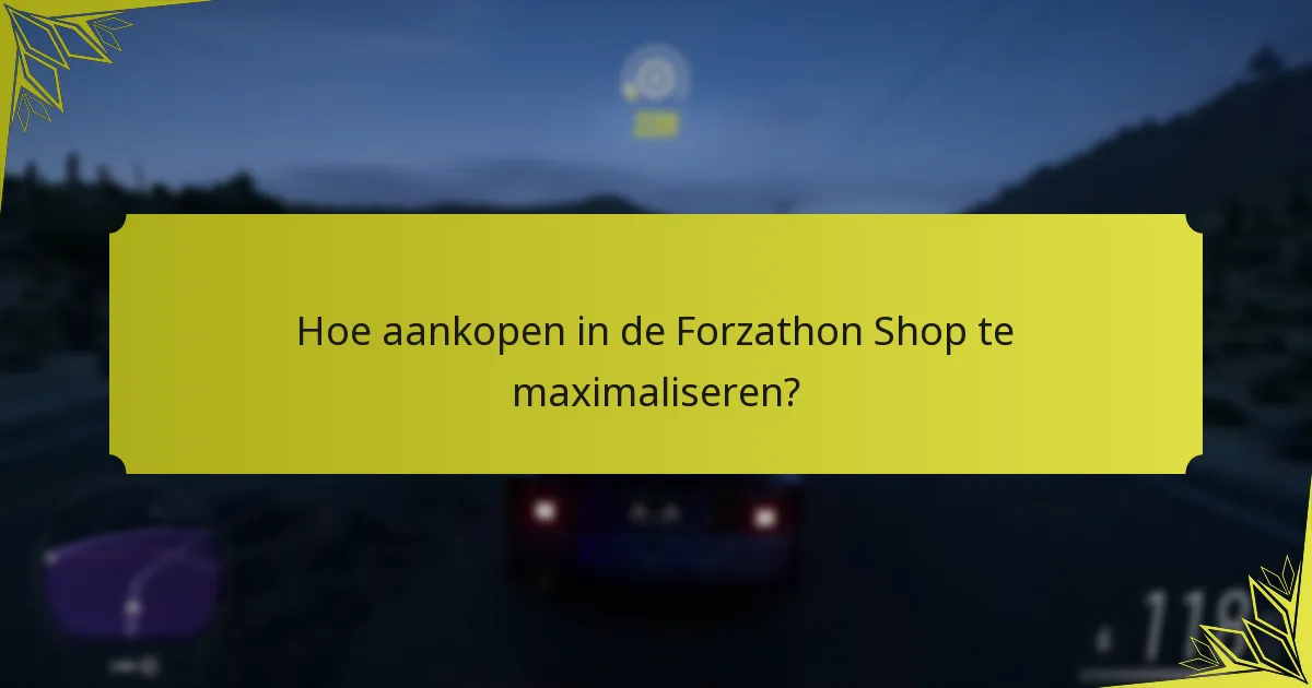 Wat is de feedback van de community over updates van de Forzathon Shop?