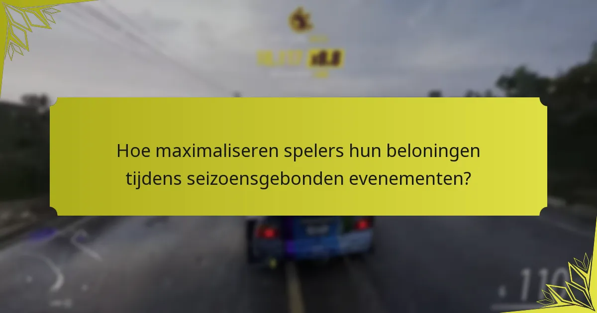 Wanneer beginnen en eindigen seizoensgebonden evenementen in Forza Horizon 5?