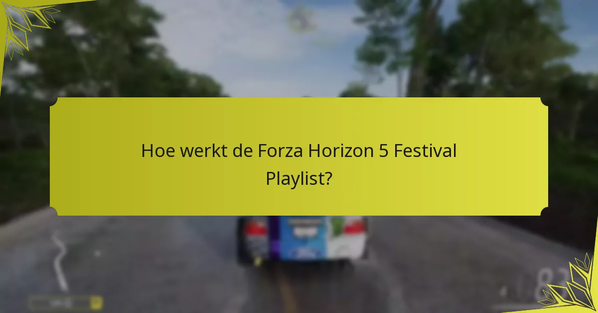 Hoe vaak vinden evenementen plaats in de Festival Playlist?