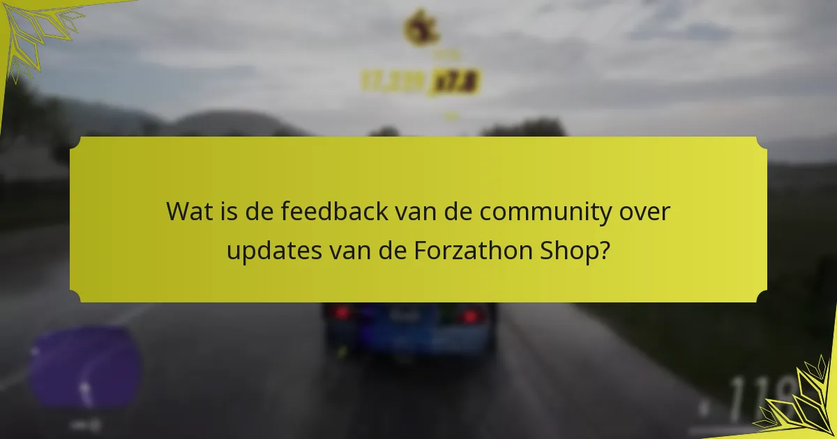Welke items zijn trending in de Forzathon Shop?