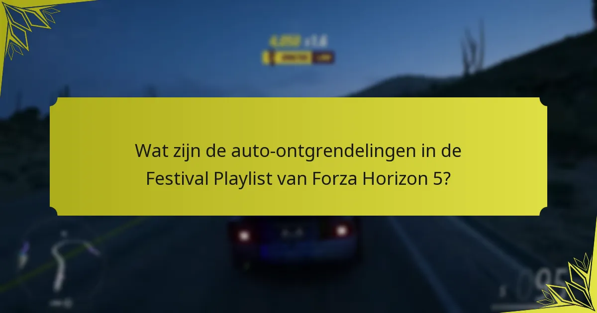 Wat zijn de evenement-specifieke beloningen in Forza Horizon 5?