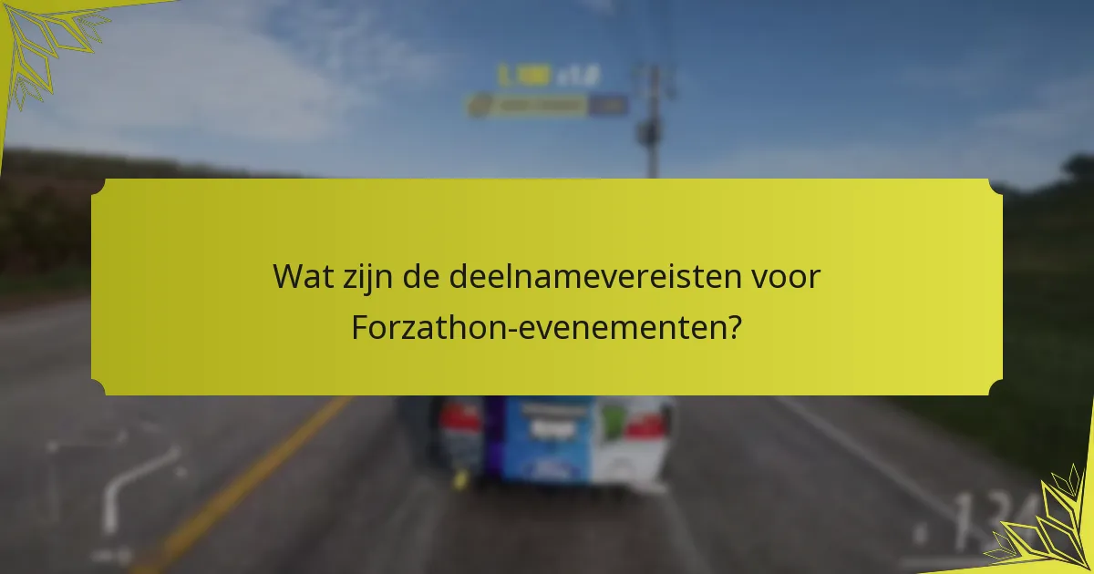 Hoe verhouden Forzathon-beloningen zich tot eerdere Forza-titels?